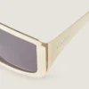 Ochelari de soare pătrați din metal Ochelari de soare pătrați din metal