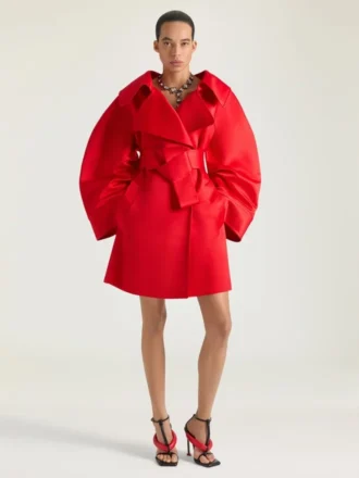 Sandale cu toc Boudoir bicolore din piele Nappa