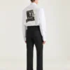 Cămașă din poplin cu imprimeu clapetă Cămașă din poplin cu imprimeu clapetă
