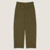 Pantaloni cu cusături couture din bumbac brodat Givenchy Paris