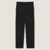 Pantaloni cu fermoare multiple din crep de lână Pantaloni cu fermoare multiple din crep de lână