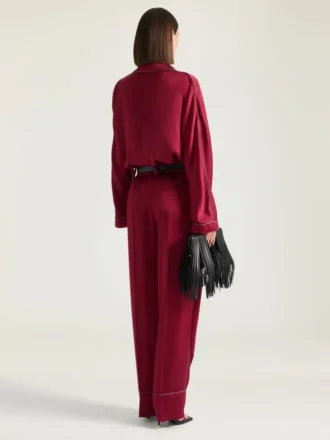 Cămașă de pijama din mătase