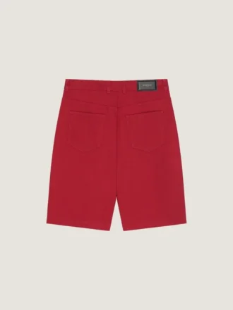 Pantaloni scurți bermuda din denim supra-vopsit