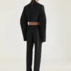 Pantaloni skinny din lână și mohair Pantaloni skinny din lână și mohair