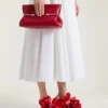 Pinch Clutch moale din piele Nappa Pinch Clutch moale din piele Nappa