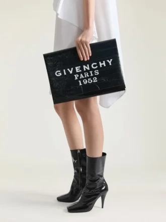 Pochette Givenchy Paris 1952 din piele