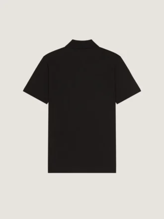 Polo din bumbac cu grosgrain Givenchy Paris