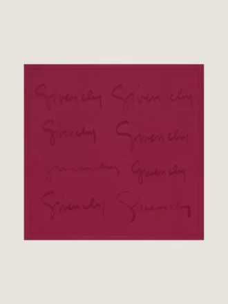 Pătrat din jacquard de mătase cu semnătura Givenchy