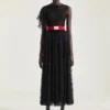Rochie asimetrică din dantelă cu paiete Rochie asimetrică din dantelă cu paiete