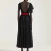 Rochie asimetrică din dantelă cu paiete Rochie asimetrică din dantelă cu paiete