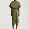Rochie-cămașă din poplin Rochie-cămașă din poplin