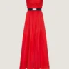 Rochie de seară bustieră din organza Rochie de seară bustieră din organza