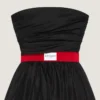 Rochie de seară bustieră din organza Rochie de seară bustieră din organza