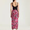Rochie din jacquard floral Rochie din jacquard floral