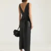 Rochie lungă înfășurată din piele Rochie lungă înfășurată din piele