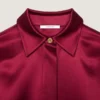 Rochie lungă tip cocon din satin Rochie lungă tip cocon din satin