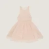 Rochie mini babydoll cu volane din nailon Rochie mini babydoll cu volane din nailon