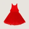 Rochie mini babydoll cu volane din nailon Rochie mini babydoll cu volane din nailon