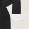 Rochie mini croită, cu decupaje, din lână Rochie mini croită, cu decupaje, din lână