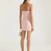 Rochie mini cu decupaje din crep cady Rochie mini cu decupaje din crep cady