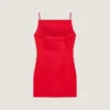 Rochie mini decupată din satin Rochie mini decupată din satin