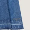 Rochie mini din denim albastru mediu