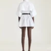 Rochie mini tip cămașă din poplin Rochie mini tip cămașă din poplin