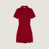 Rochie polo din lână și cașmir