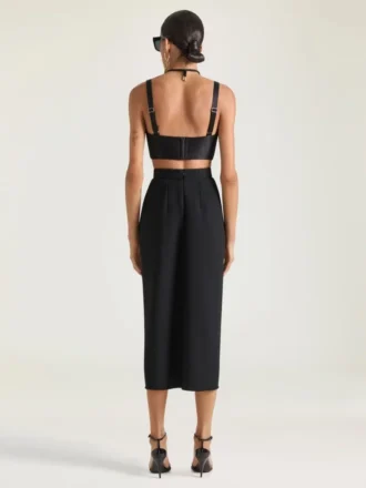 Top tip sutien din satin