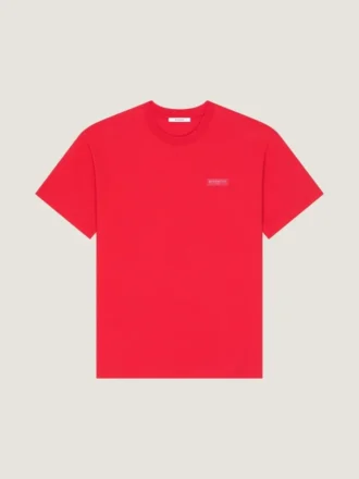 Tricou din bumbac cu grosgrain Givenchy Paris