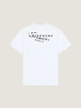 Tricou din bumbac cu imprimeu Givenchy