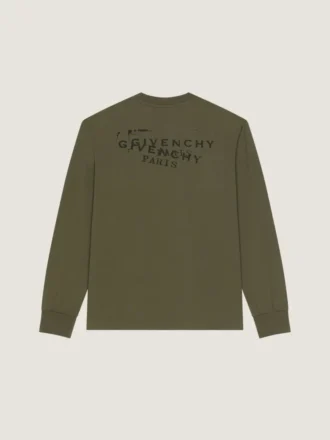 Tricou din bumbac cu imprimeu Givenchy