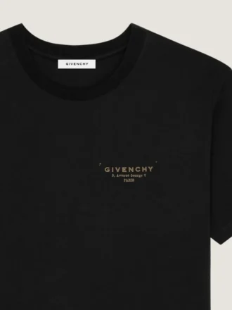 Tricou din bumbac cu imprimeu Givenchy