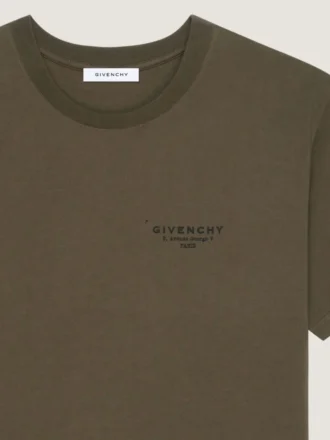 Tricou din bumbac cu imprimeu Givenchy