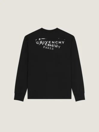 Tricou din bumbac cu imprimeu Givenchy