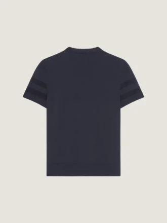 Tricou din tricot de bumbac cu jacquard Givenchy Paris