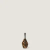 Voyou Bag din piele cu efect de ponei, cu model de leopard